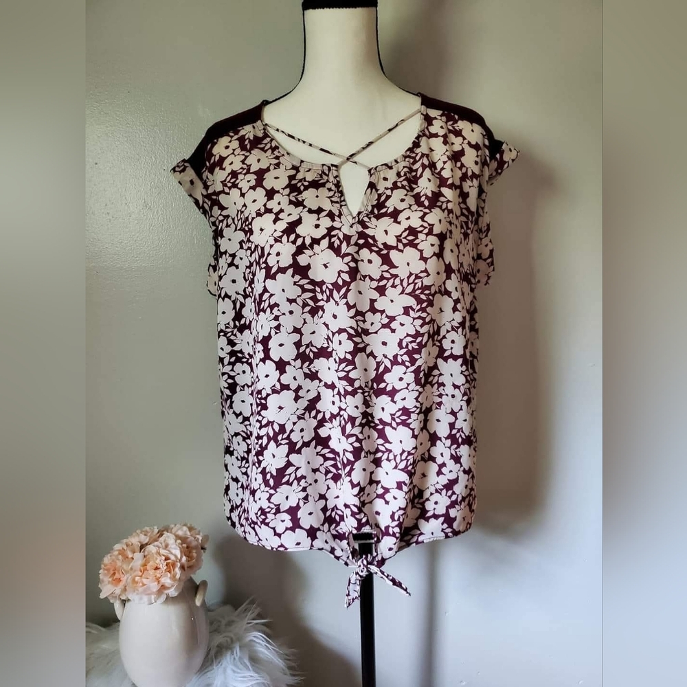 BCX Floral Top
